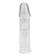 Load image into Gallery viewer, 16 cm langes Penissleeve mit Massageeffekt in L-Größe