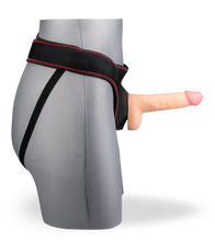 Load image into Gallery viewer, 18 cm langer realistischer Umschnalldildo
