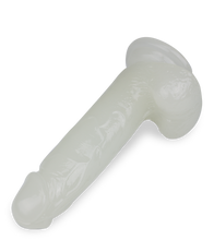 Load image into Gallery viewer, 19 cm langer phosphoreszierender Saugnapf-Dildo Lumino