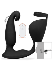 Load image into Gallery viewer, 2-in-1-Prostatastimulator Raptor