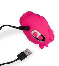 Load image into Gallery viewer, 2-in-1-Stimulator mit Druckwellen und Vibration Crazy Cow