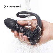 Load image into Gallery viewer, 【Anfänger】SIEG 3*10 Stoßen Vibrieren Eichel Prostata Vibrator Silikon