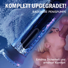 Load image into Gallery viewer, Water Samurai – Vakuumsauger mit superwasserdichter Peniserektion