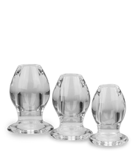 Load image into Gallery viewer, 3 hohle Buttplugs im Set Quory