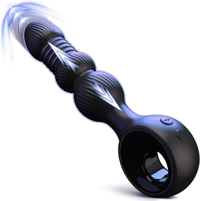 Analvibratoren für Mann, Wordone Analplug für Männer mit 10 Vibrationen&7 Stoßbewegungen, Buttplug Prostata Stimulation Sex Spielzeug für die Männer, Analspielzeug-Analplug# für Frauen Paare