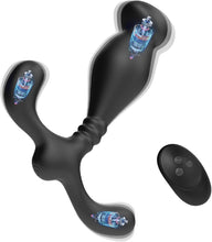 Load image into Gallery viewer, Prostata Stimulation Männer, Vibratorensets für Männer, Analvibratoren Plug für Den Mann, Prostata Analplug Vibration Männer, Analvibratoren Sex Spielzeug für die männer