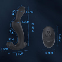 Load image into Gallery viewer, 3 Motoren Analvibratoren für Mann Prostata Stimulation Anal Plug Sexspielzeug Vibrator Dildo Vibratoren Silikon Sex Toy IPX7 Wasserdicht USB Ladekabel Sex Spielzeug für die Männer Frau