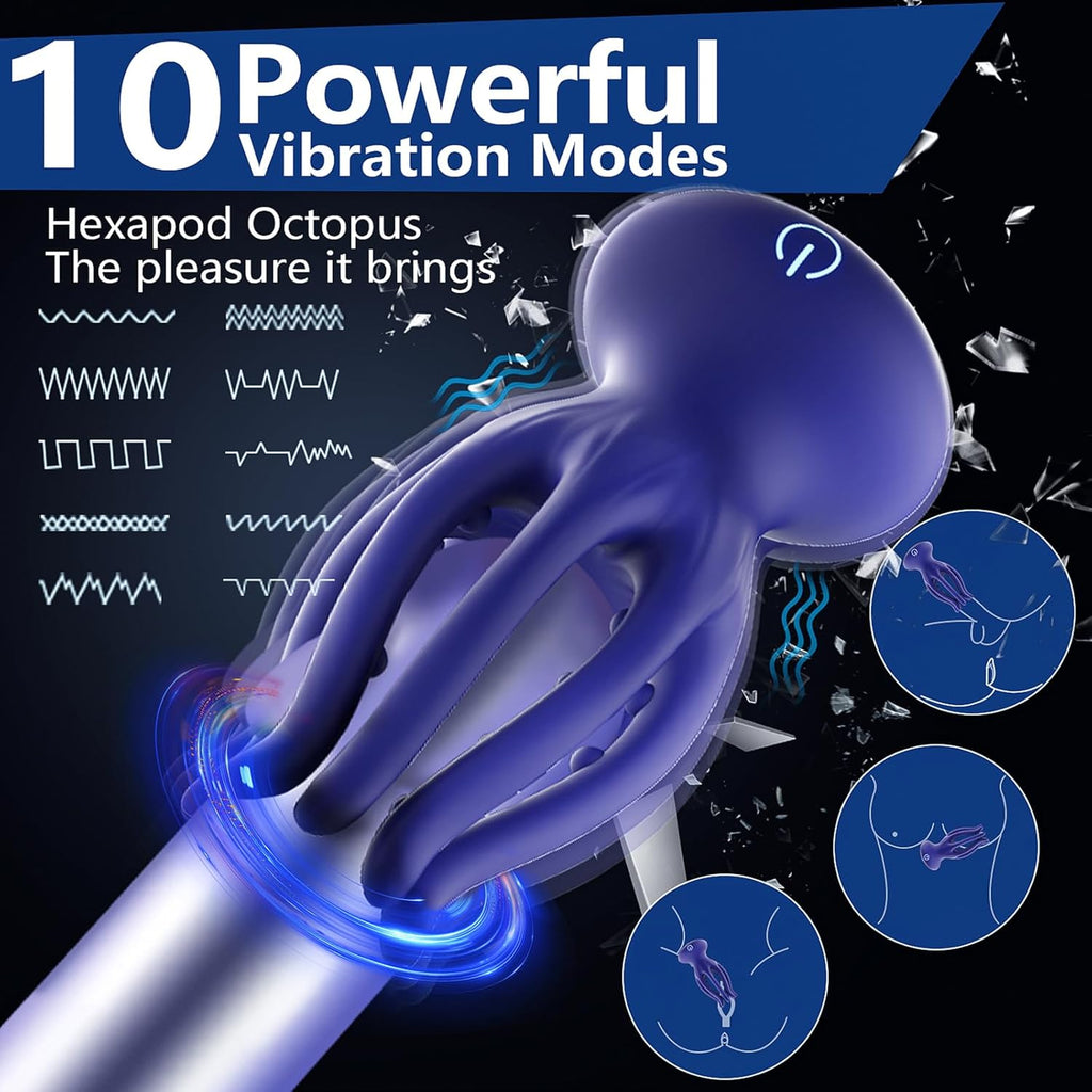 Buntune Penis Masturbator Herren Eichel Stimulator Mit 10 Vibrationsmodi Silikon Elektrischer Cup Masturbatoren Masturbieren Sexspielzeug für Männer Paare Mann Penis Trainer Vibrator
