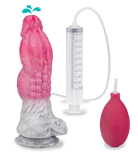Load image into Gallery viewer, Alien-Spritzdildo mit Saugnapf Xyolte