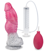 Load image into Gallery viewer, Alien-Spritzdildo mit Saugnapf Xyolte