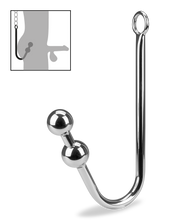 Load image into Gallery viewer, Anal-Haken mit 2 Kugeln Holder