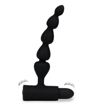 Load image into Gallery viewer, Analkette mit Vibration und 5 Kugeln Bead