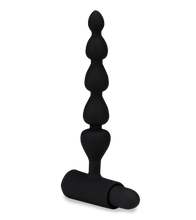 Load image into Gallery viewer, Analkette mit Vibration und 5 Kugeln Bead