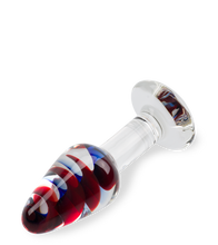 Load image into Gallery viewer, Analplug aus Glas Carousel