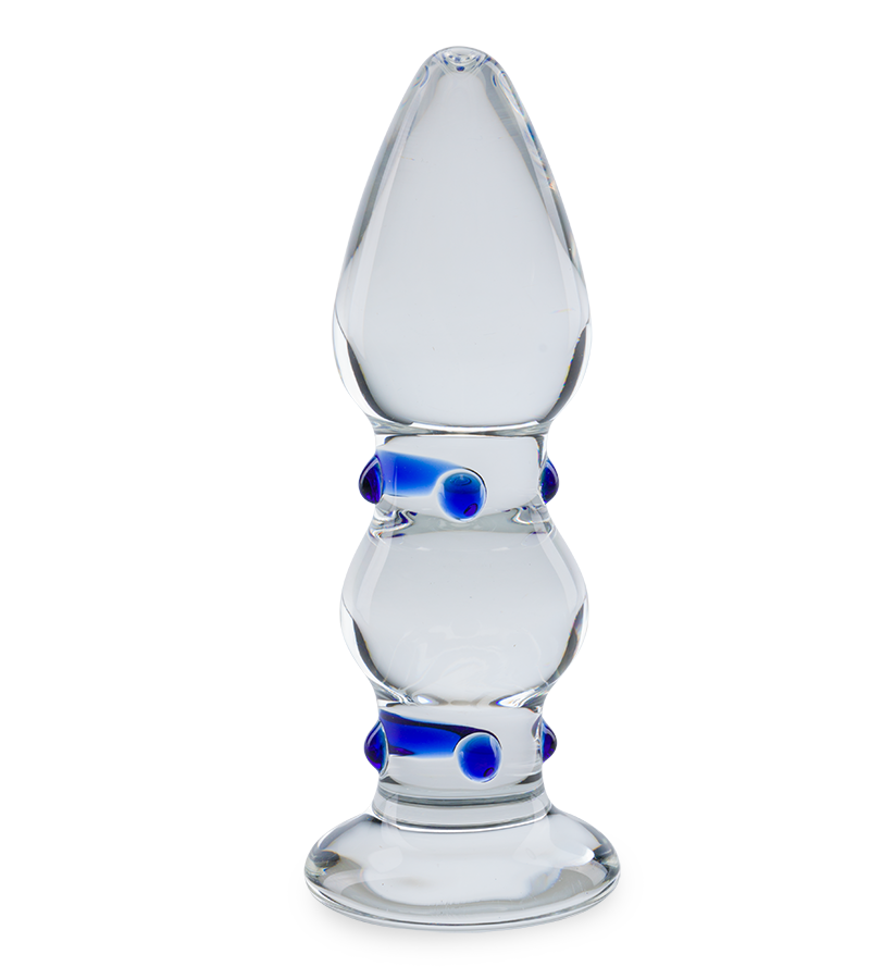 Analplug aus Glas Gem