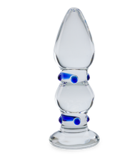 Load image into Gallery viewer, Analplug aus Glas Gem