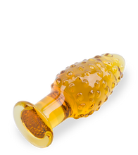 Load image into Gallery viewer, Analplug aus Glas Pineapple