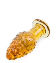 Load image into Gallery viewer, Analplug aus Glas Pineapple