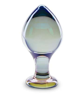 Analplug aus Glas Teardrop
