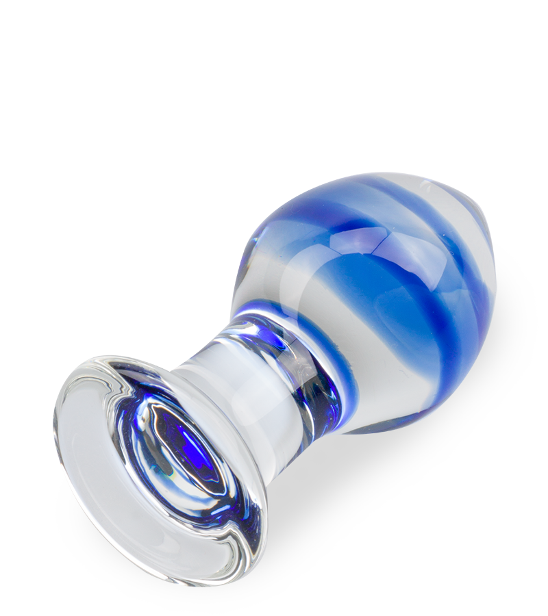 Analplug aus Glas Trance