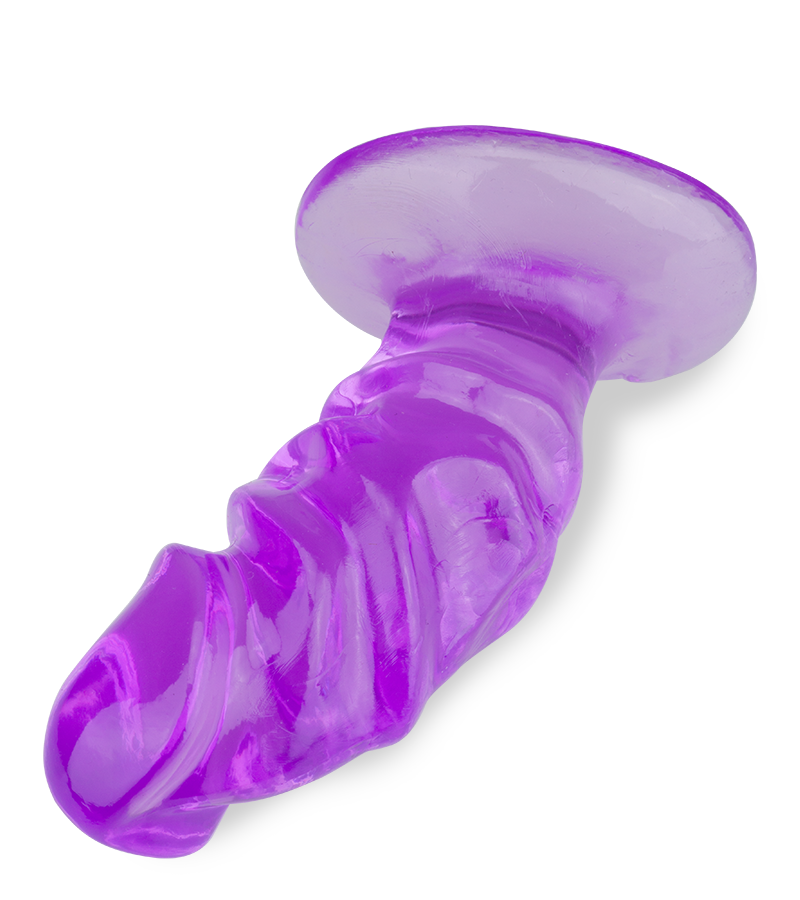 Analplug in Penisform mit Saugfuß