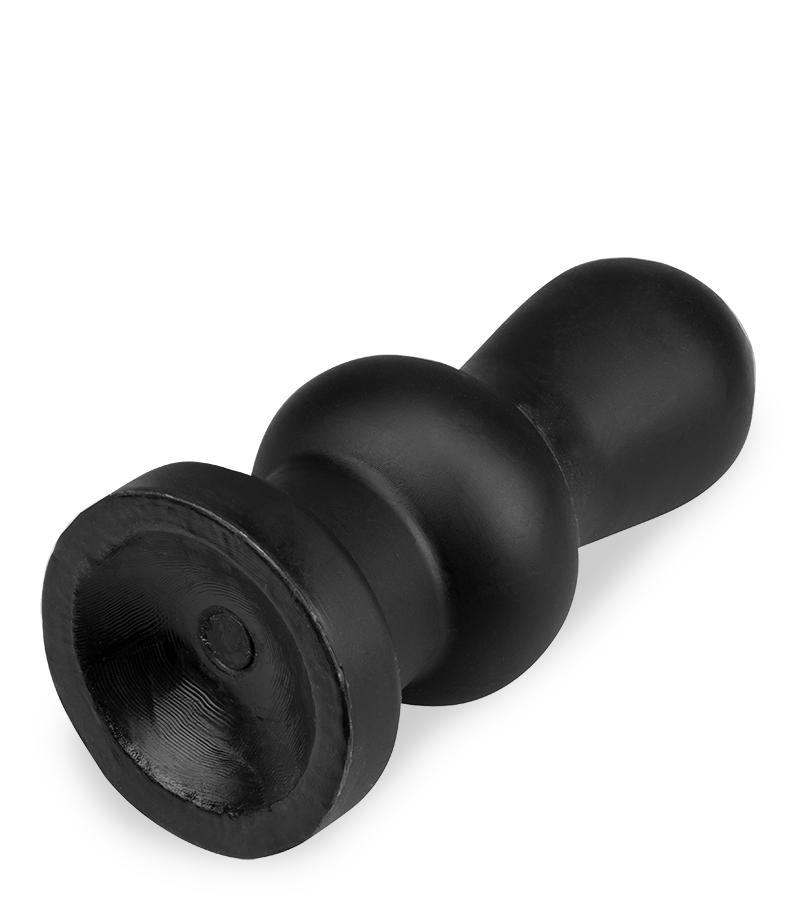 Analplug mit Saugnapf und Vibration Harlem