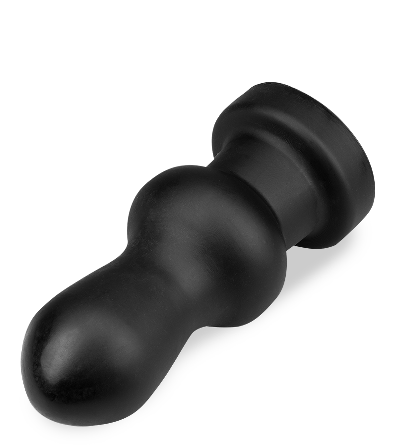 Analplug mit Saugnapf und Vibration Harlem