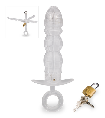 Analspreizer mit Schloss Pusher