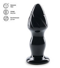 Load image into Gallery viewer, Analstecker aus Glas Dahlia