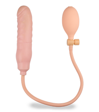 Load image into Gallery viewer, Aufblasbarer Analdildo mit Handpumpe