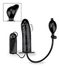 Load image into Gallery viewer, Aufblasbarer Dildo-Vibrator