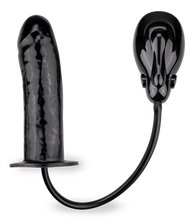 Load image into Gallery viewer, Aufblasbarer Dildo-Vibrator mit automatischer Pumpe