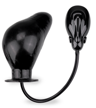 Load image into Gallery viewer, Aufblasbarer Dildo-Vibrator mit automatischer Pumpe