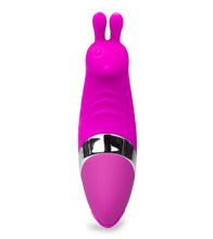 Load image into Gallery viewer, Aufladbarer Klitoris-Minivibrator Rabbit