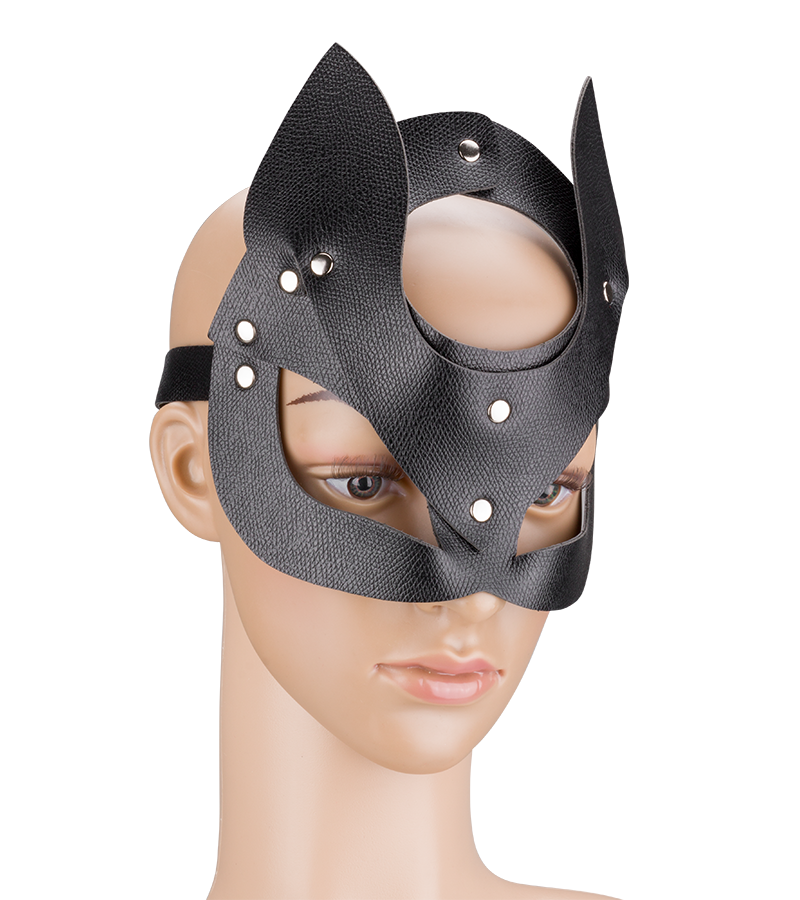 Augenmaske aus Kunstleder Wildcat