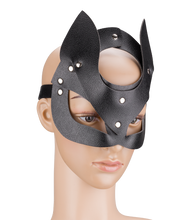 Load image into Gallery viewer, Augenmaske aus Kunstleder Wildcat