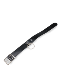 Load image into Gallery viewer, BDSM-Halsband mit O-Ring und Kette