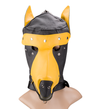 Load image into Gallery viewer, BDSM-Hundemaske Dobermann für Puppy Play