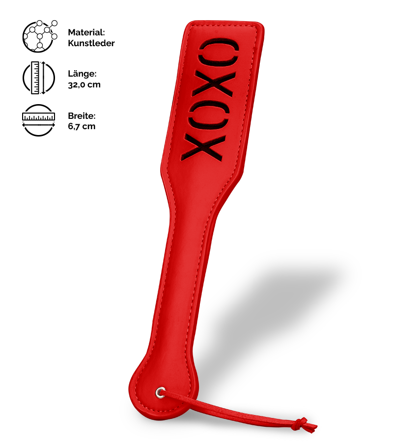 BDSM-Paddel XOXO
