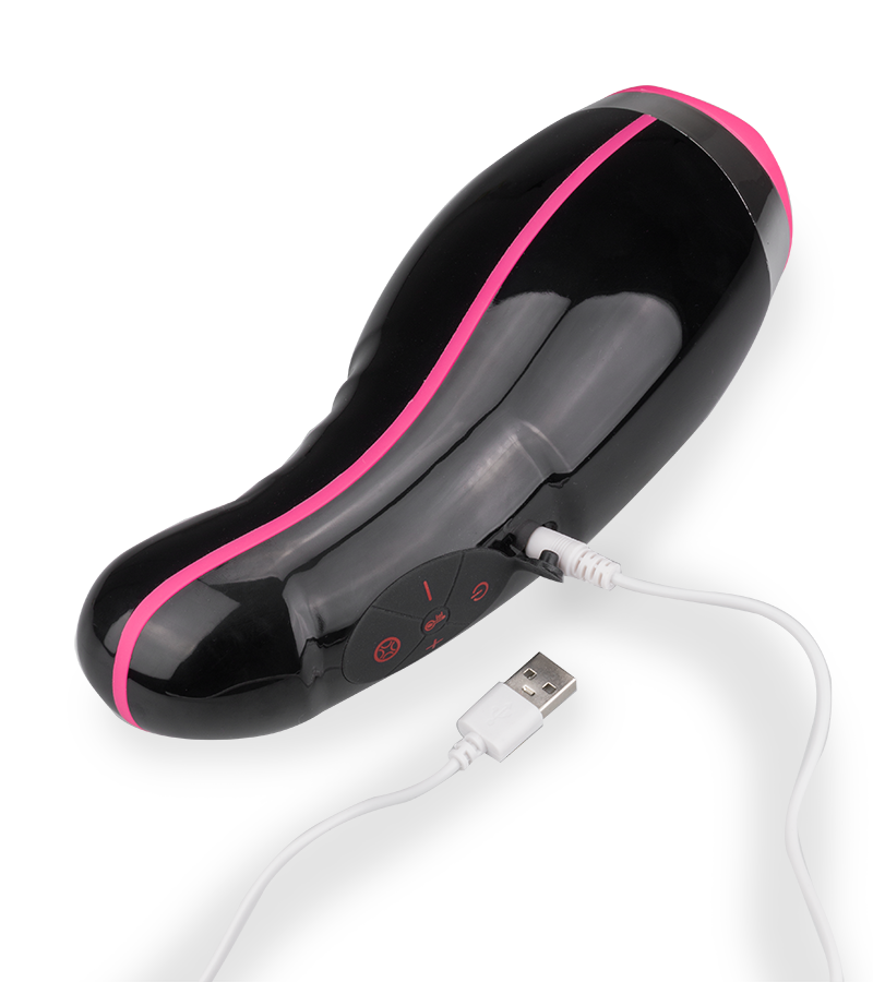 Beheizbarer Airbag-Masturbator mit Vibration Chuppa