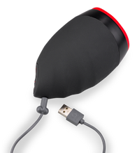 Load image into Gallery viewer, Beheizbarer Vibrationsmasturbator mit Blowjob-Mund