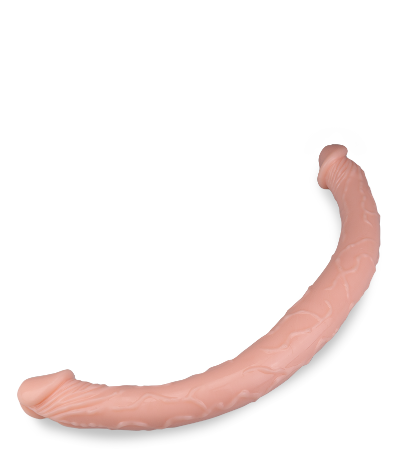 Biegsamer Riesen-Doppeldildo 44 cm