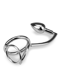 Load image into Gallery viewer, Bondage-Haken mit Dreifach-Cockring Bondy