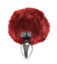 Load image into Gallery viewer, Bunny Tail Rosebud-Analplug