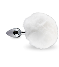 Load image into Gallery viewer, Bunny Tail Rosebud-Analplug