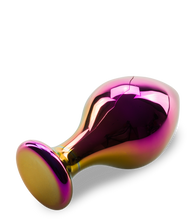 Load image into Gallery viewer, Buttplug aus Glas Chrome