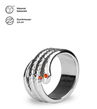 Load image into Gallery viewer, Cockring aus Edelstahl Medusa