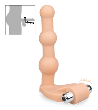 Load image into Gallery viewer, Dildo mit Kugelschaft und Penisring
