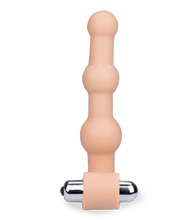 Load image into Gallery viewer, Dildo mit Kugelschaft und Penisring