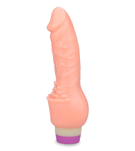 Load image into Gallery viewer, Dildo-Vibrator mit breiter genoppter Basis